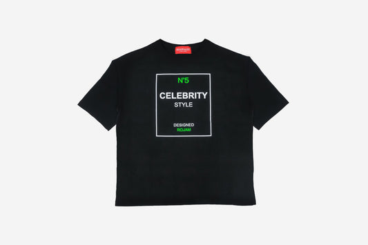 ROJAM ビッグシルエット Tシャツ 70-BT181-2 ユニセックスモデル ブラック アパレルコレクション