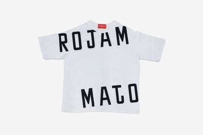 ROJAM ビッグシルエット Tシャツ 70-BT221-1 ユニセックスモデル ホワイト アパレルコレクション