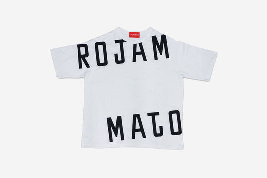 ROJAM ビッグシルエット Tシャツ 70-BT221-1 ユニセックスモデル ホワイト アパレルコレクション