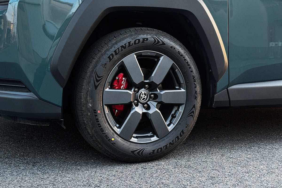 新型RAV4 60系】ROJAM キャリパーカバー 受注生産・車種別専用設計