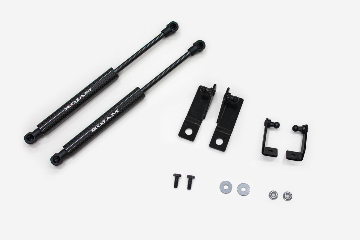 【アルファード・ヴェルファイア 40系】ROJAM ボンネットダンパー カーボン