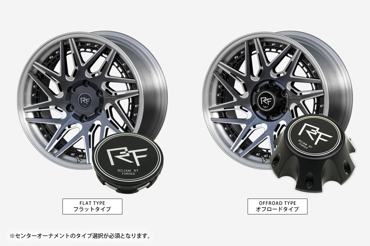 ランドクルーザー 300】ROJAM RT FORGED RT-211F 22インチ