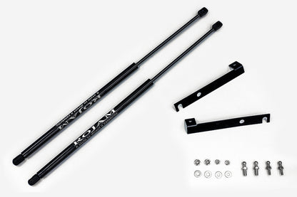 【ハリアー 80系】ROJAM ボンネットダンパー カーボン