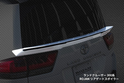 【ランドクルーザー 300系 ZXモデリスタ専用】ROJAM フロントコーナー・リアセンター・リアコーナー・リアゲート エアロ4点セット