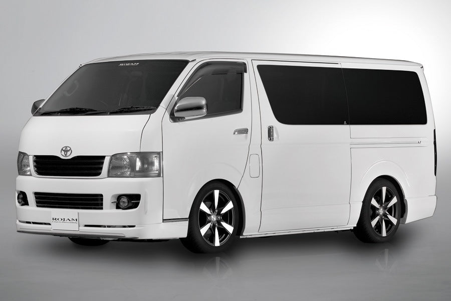 【ハイエース 200系】ROJAM IRT フロントリップスポイラー