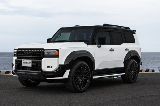 ランドクルーザー250系 ランクル250 専用 ROJAM フロントリップ・リアスポイラー・オーバーフェンダー カスタム