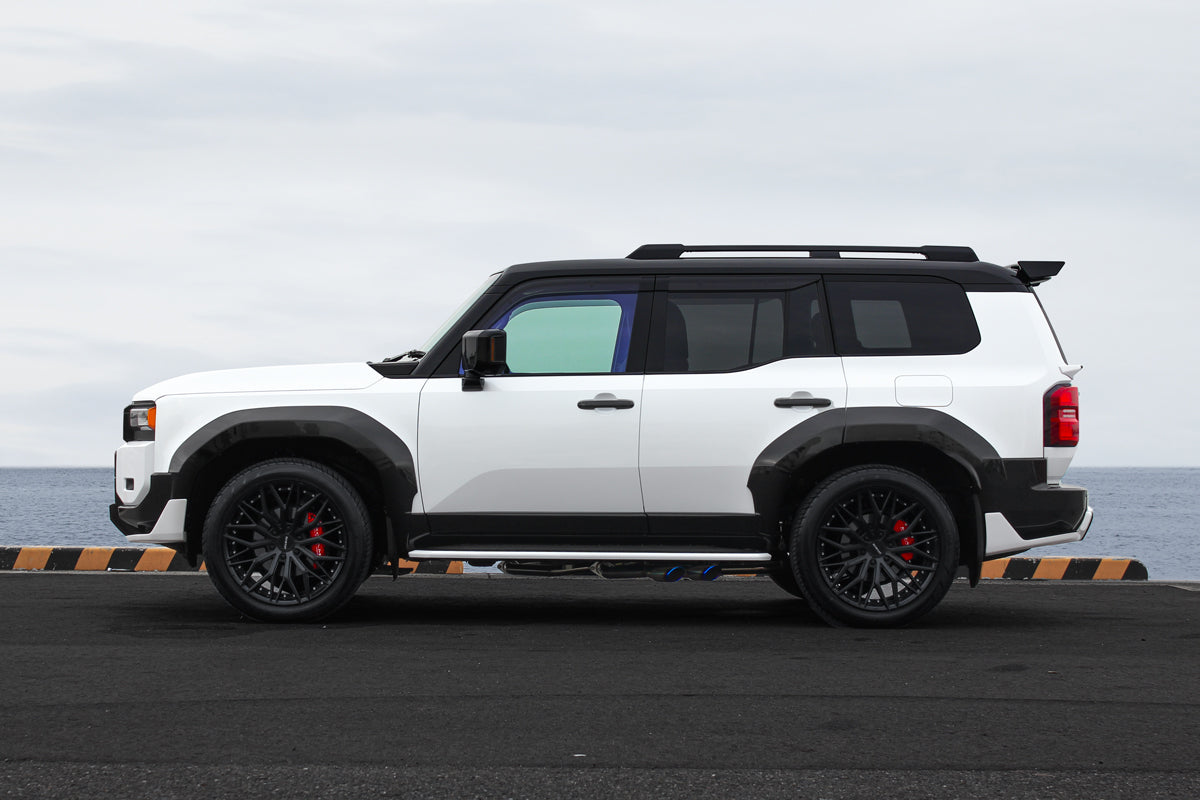 ランドクルーザー250系 ランクル250 専用 ROJAM フロントリップ・リアスポイラー・オーバーフェンダー カスタム