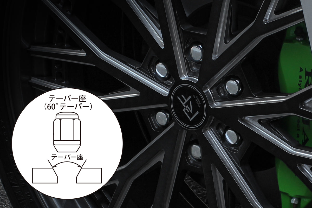 ランドクルーザー 300/LX600/LX700h】ナット 1台分セット M14×P1.5