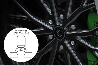 【ランドクルーザー 300】ナット 1台分セット M14×P1.5 21HEX