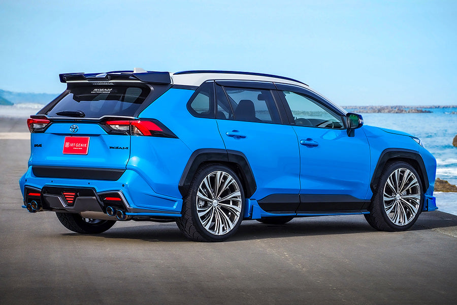 【RAV4 50系】ROJAM IRT GENIK リアハーフバンパースポイラー
